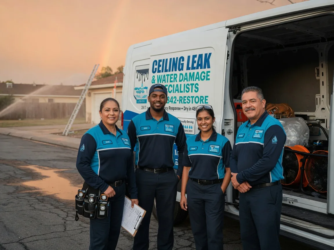 Ceiling Leak Cleanup company in El Portal, CA